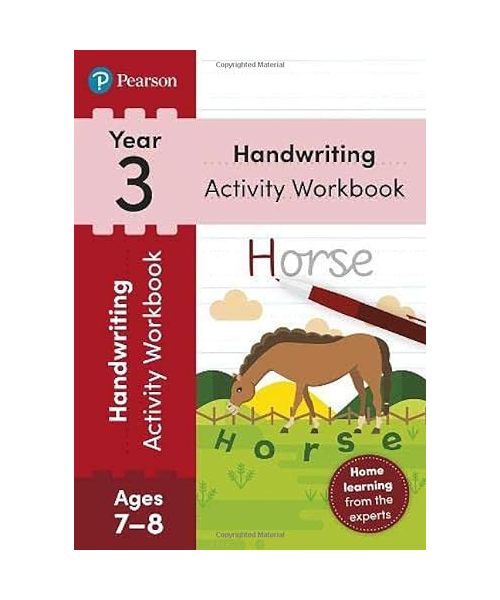 Pearson Learn at Home Handwriting Activity Workbook Year 3
