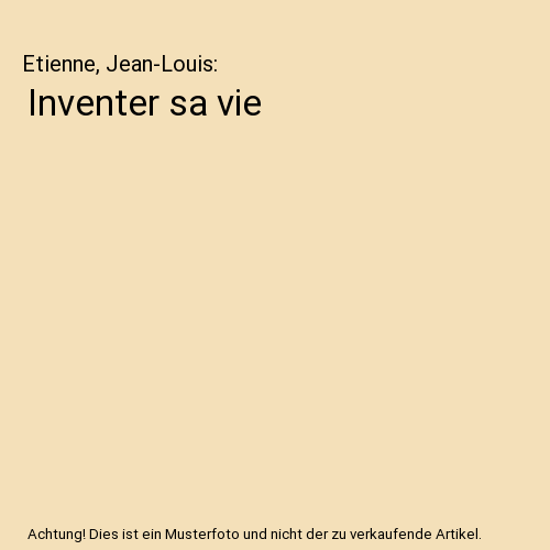 Inventer sa vie