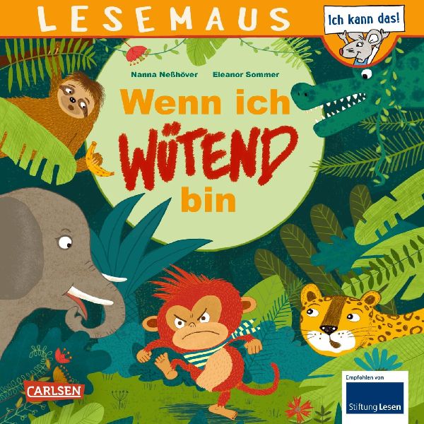 LESEMAUS 201: Wenn ich wütend bin