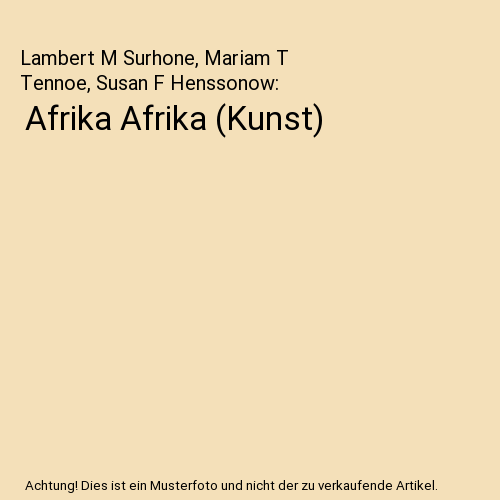 Afrika Afrika (Kunst)