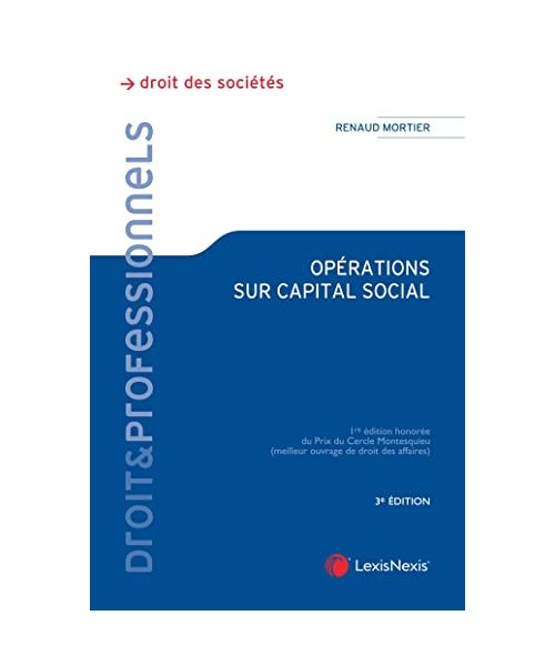 Opérations sur capital social