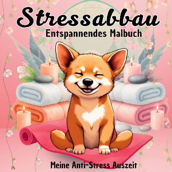 Stressabbau Malbuch für Erwachsene Anti-Stress Auszeit Relax Ausmalbuch für Frauen