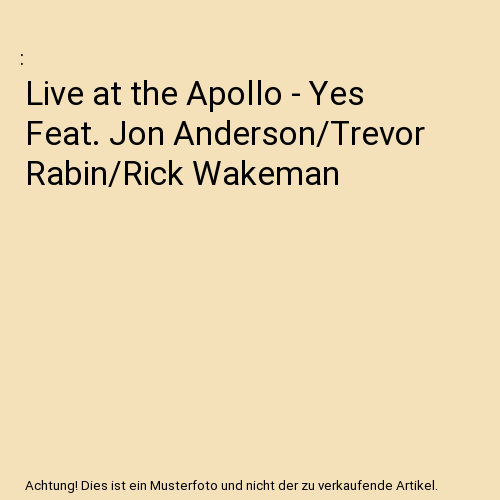 Live At The Apollo (DVD)