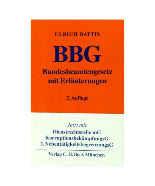 Bundesbeamtengesetz.