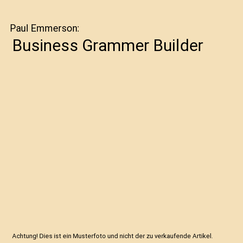 Business Grammer Builder
