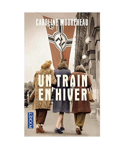 Un train en hiver