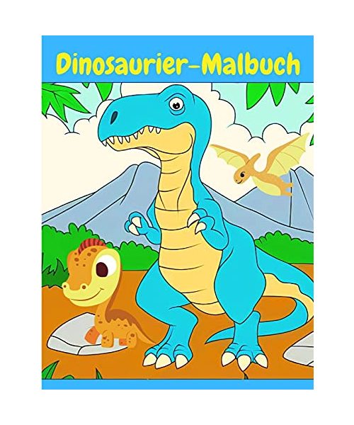 Die Welt der Dinosaurier: Erstaunliches Malbuch für Kinder