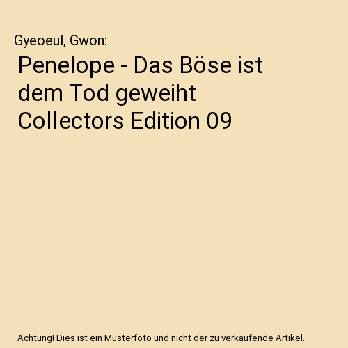 Penelope - Das Böse ist dem Tod geweiht Collectors Edition 09