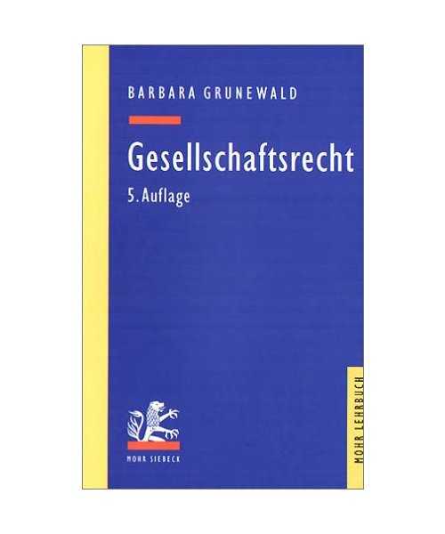 Gesellschaftsrecht.