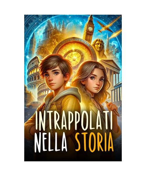 INTRAPPOLATI NELLA STORIA: Un libro d’avventura per ragazzi sui viaggi nel tempo che mostra l’importanza del Coraggio, dell’Amicizia e della Conoscenza. Libro per bambini dai 8 ai 12 anni