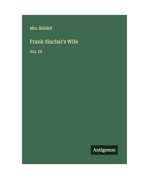 Frank Sinclair's Wife