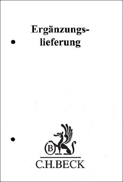 Deutsche Gesetze Ergänzungsband  84. Ergänzungslieferung