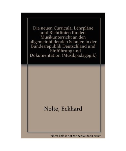 Die neuen Curricula