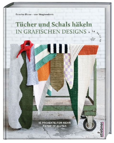 Tücher und Schals häkeln in grafischen Designs