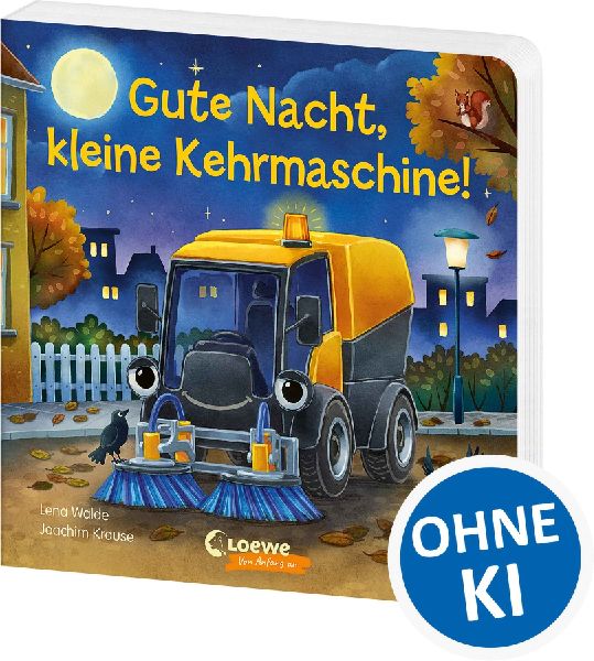 Gute Nacht, kleine Kehrmaschine!
