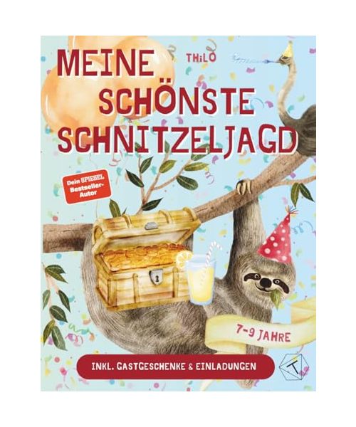Meine schönste Schnitzeljagd - Mit dem Kindergeburtstag auf Schatzsuche 7 - 9 Jahre: MINT Wissen im Escape Room Stil; Schatzsuche zum Geburtstag für Mädchen und Jungen inkl. Einladungskarten