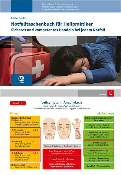Notfalltaschenbuch für Heilpraktiker