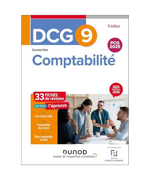 DCG 9 - Comptabilité - Fiches - 5e éd.: Fiches de révision