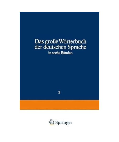 Duden Das große Wörterbuch der deutschen Sprache, Band 2: Cl-F