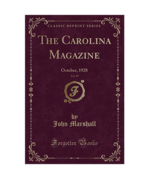 The Carolina Magazine, Vol. 59