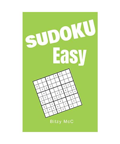 Sudoku Easy: Easy Sudoku -320 Easy Sudoku Puzzles and Solutions Small Sudoku Puzzle Book 6x8 Puzzle Book Sudoku For Adults