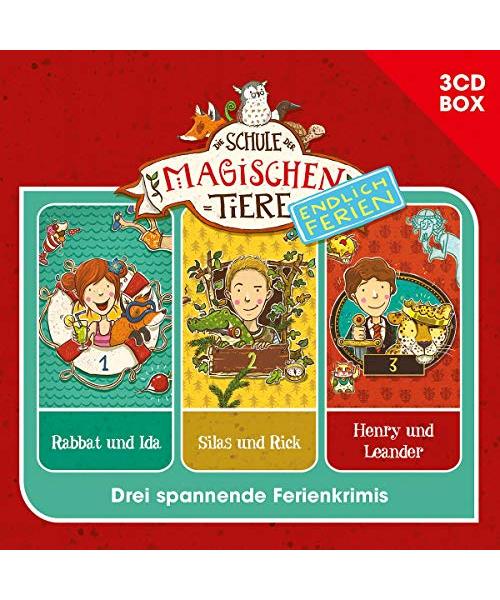 Die Schule der magischen Tiere - Endlich Ferien - 3-CD Hörspielbox Vol. 1