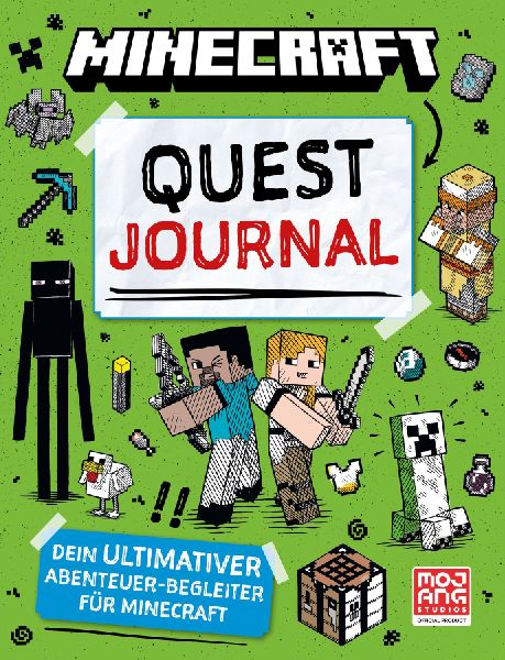 Minecraft Quest Journal. Dein ultimativer Abenteuer-Begleiter für Minecraft