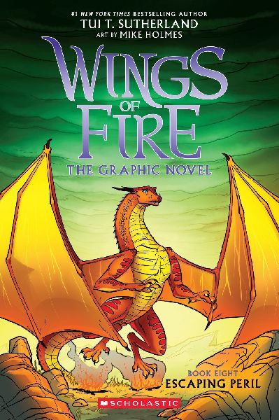 Escaping Peril: A Graphic Novel (Wings of Fire Graphic Novel #8)
