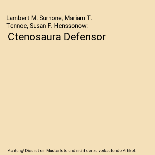 Ctenosaura Defensor