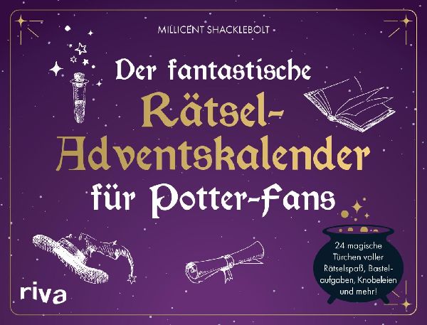 Der fantastische Rätsel-Adventskalender für Potter-Fans