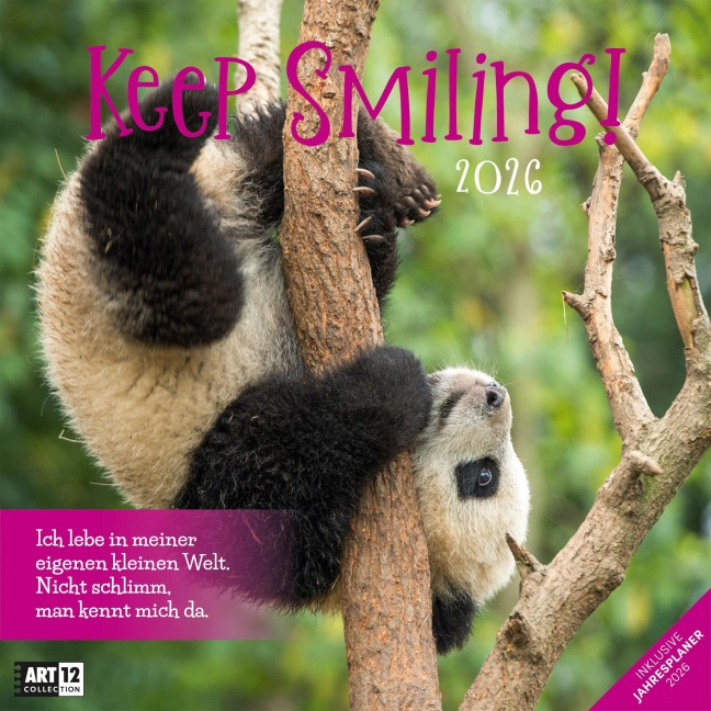 Keep Smiling Broschürenkalender 2026 - 30x30 - Art12