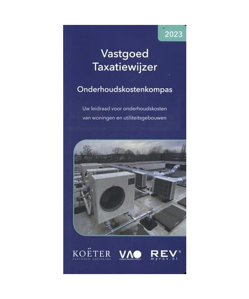 Vastgoed taxatiewijzer onderhoudskostenkompas 2023