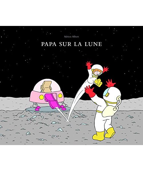 papa sur la lune
