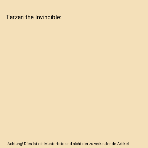 Tarzan the Invincible