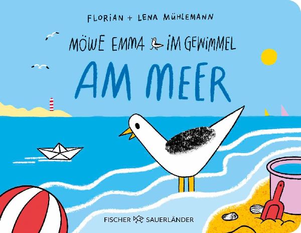 Möwe Emma im Gewimmel: Am Meer