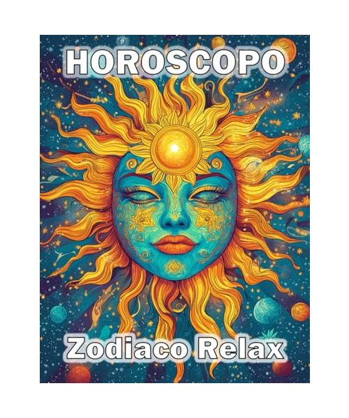 Libro de Colorear de Horóscopo: Colorea los Signos del Zodiaco, un libro relajante para adultos