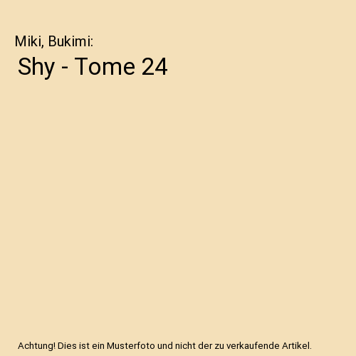 Shy - Tome 24