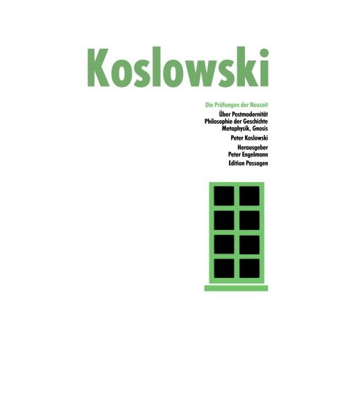 Die Prüfungen der Neuzeit