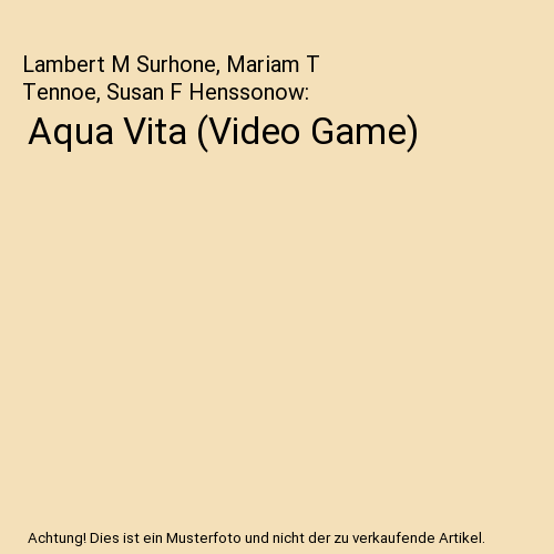 Aqua Vita (Video Game)