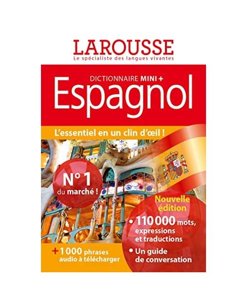 Dictionnaire mini plus espagnol