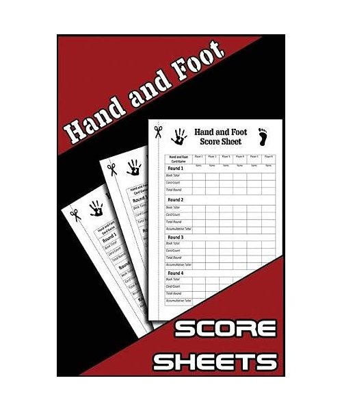 Hand and Foot Score Sheets