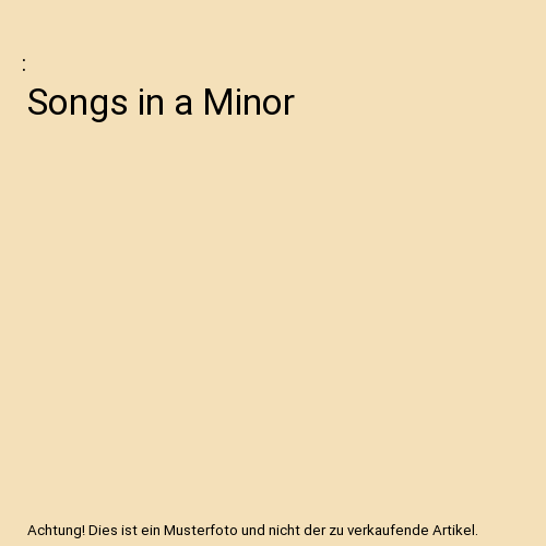 Songs in A Minor