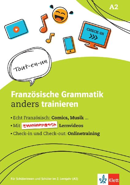 Französische Grammatik anders trainieren. Schülerarbeitsheft + Klett-Augmented