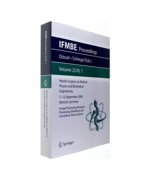 World Congress on Medical Physics and Biomedical EngineeringSeptember 7 - 12, 2009 Munich, Germany
