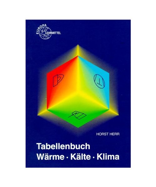 Tabellenbuch Wärme-Kälte-Klima