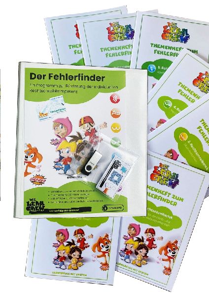 Die Lerncrew: Der Fehlerfinder - Lehrerhandreichung