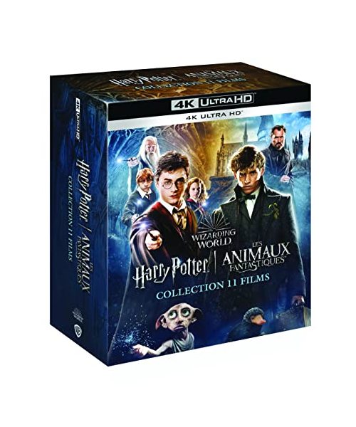 Wizarding world : harry potter 1 à 7.2 + les animaux fantastiques 1 à 3 4k ultra hd [Blu-ray] [FR Import]