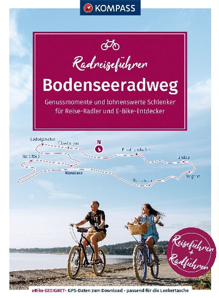 KOMPASS Radreiseführer Bodenseeradweg