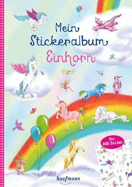 Mein Stickeralbum Einhorn