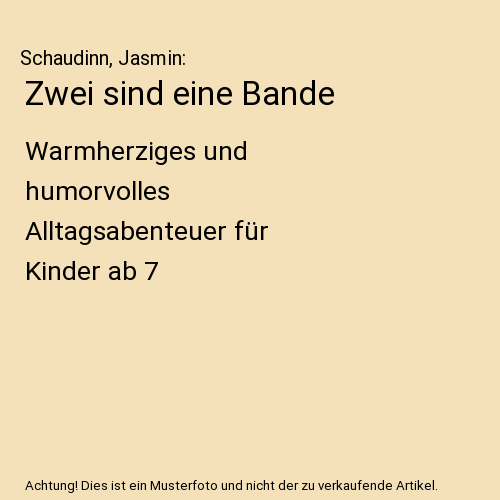 Zwei sind eine Bande